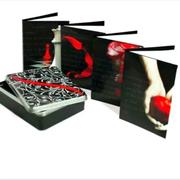 Other - TWILIGHT SAGA 4 Hardcover Journals Diaries w Gift Box Tin